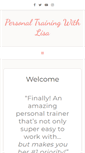 Mobile Screenshot of personaltrainingwithlisa.com